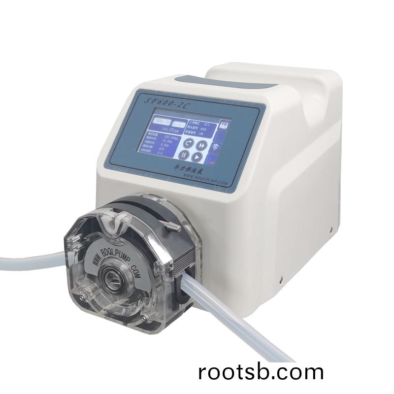 智(zhi)能觸屏(ping)蠕動泵SF600-2C