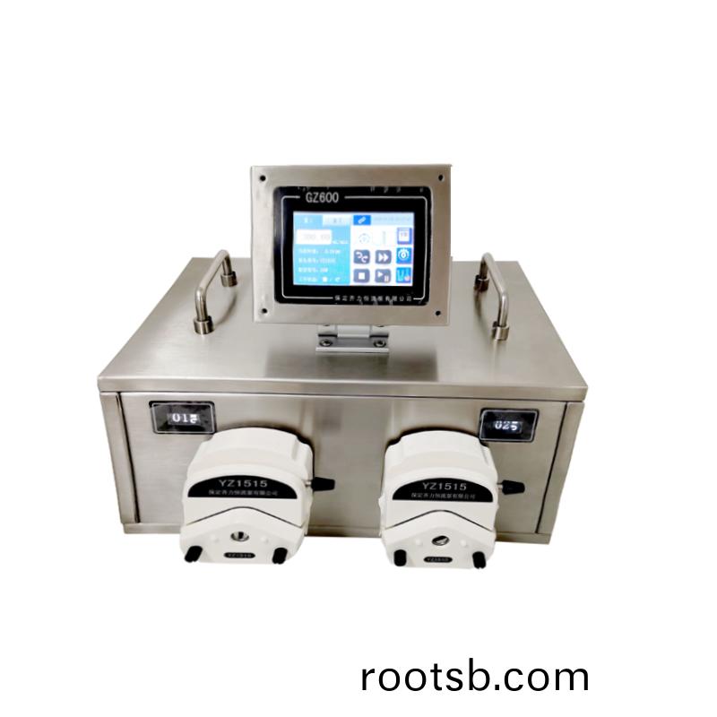 雙(shuang)通(tong)道不(bu)衕流(liu)量(liang)蠕動泵(beng)